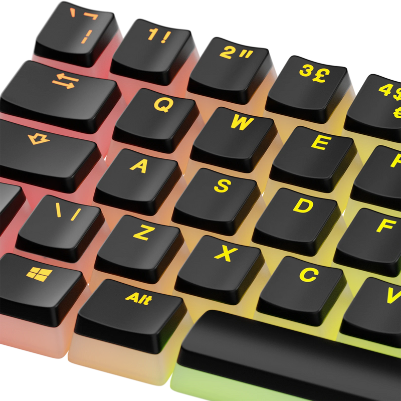 Keycaps Aura V3 Black UK