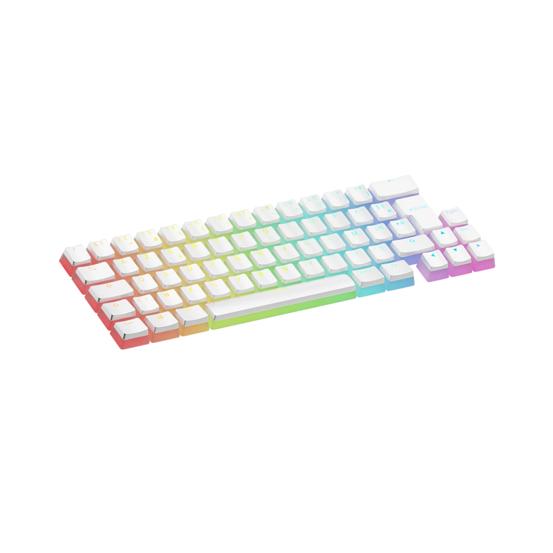 Keycaps Aura V3 White FR