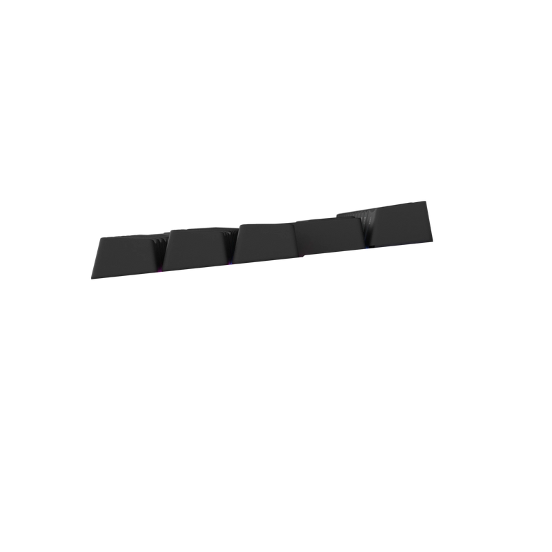 Keycaps Backlit Black FR