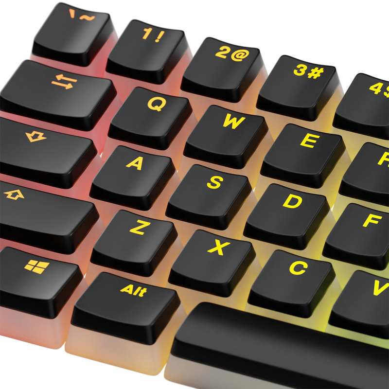 Keycaps Aura V3 Black US