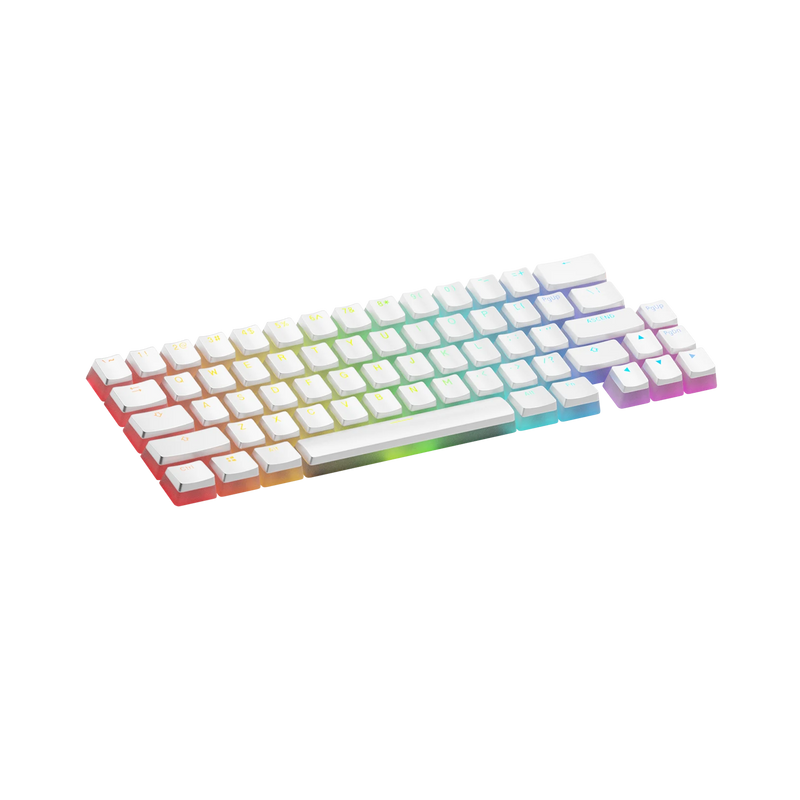 Keycaps Aura V3 White US