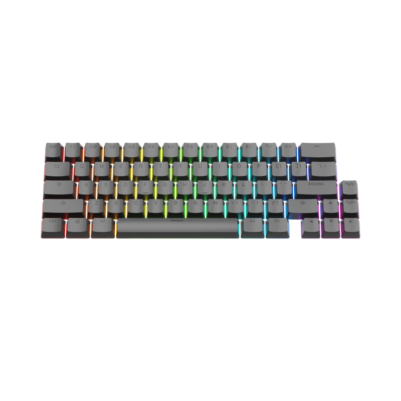 Keycaps Basics Armor Grey US