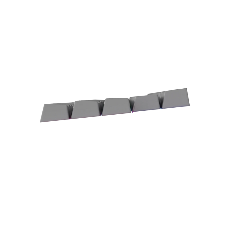 Keycaps Basics Armor Grey US