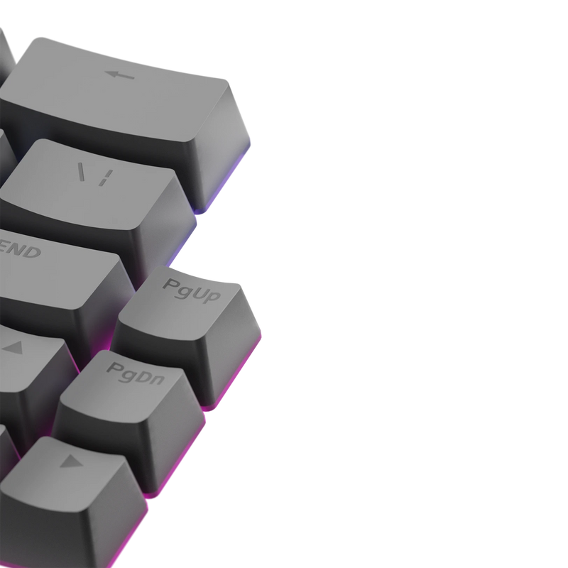 Keycaps Basics Armor Grey US