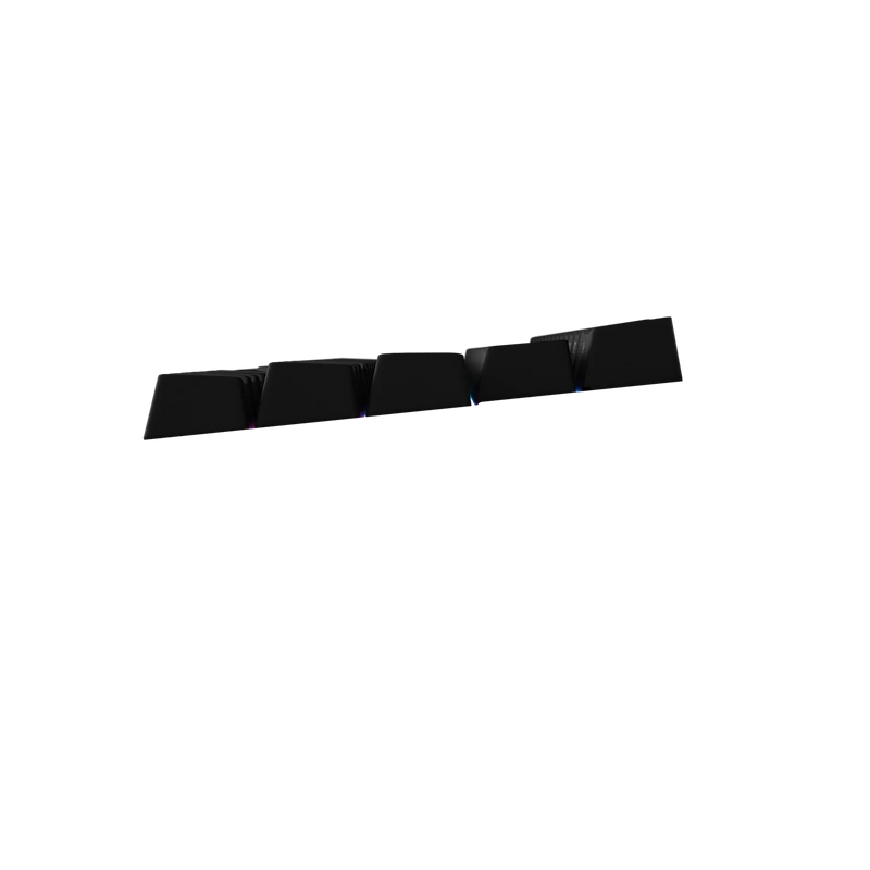 Keycaps Backlit Black US