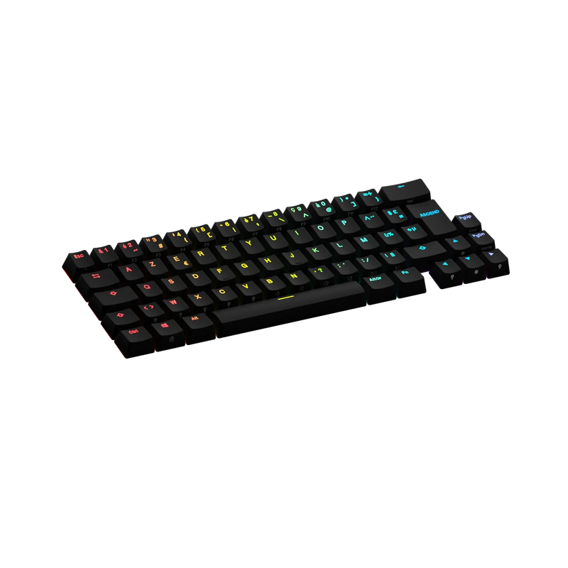Keycaps Backlit Black FR