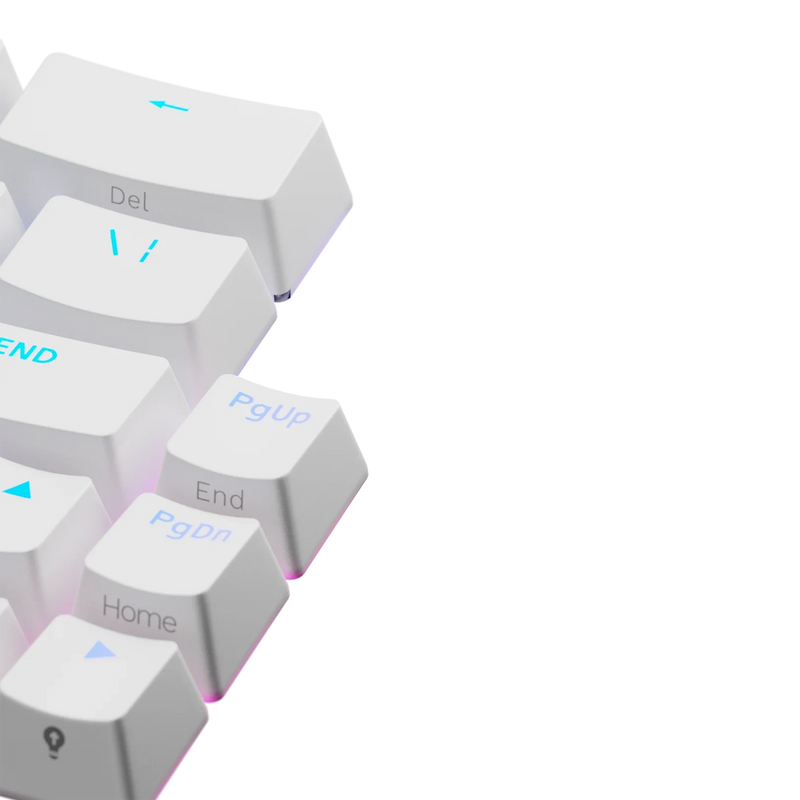 Keycaps Backlit White US