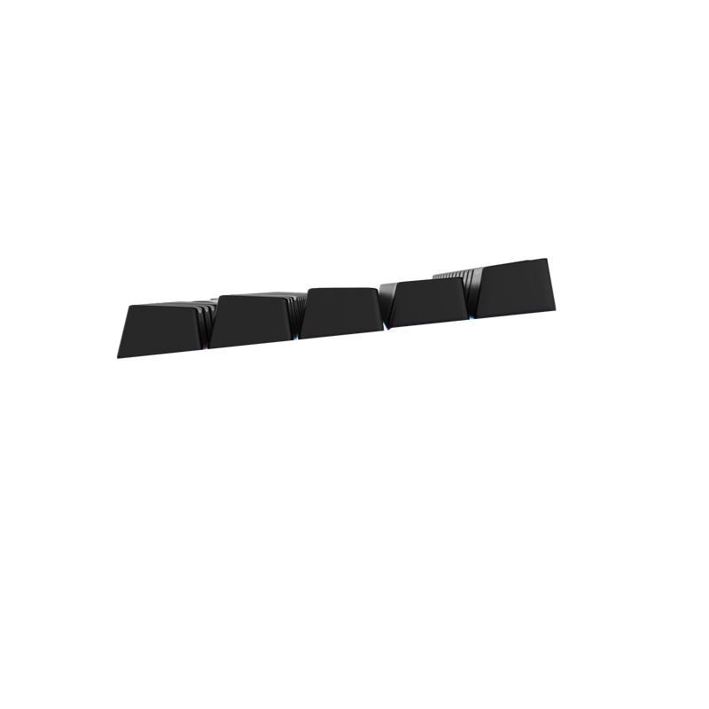 Keycaps Backlit Black US