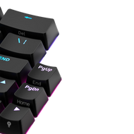 Keycaps Backlit Black US