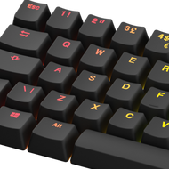 Keycaps Backlit Black UK