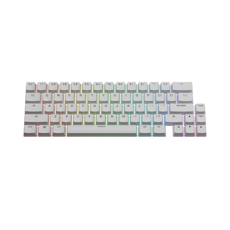 Keycaps Basics Classic White US