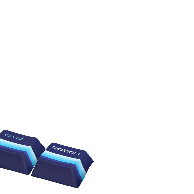 Keycaps Limited Edition Synth Sunrise US