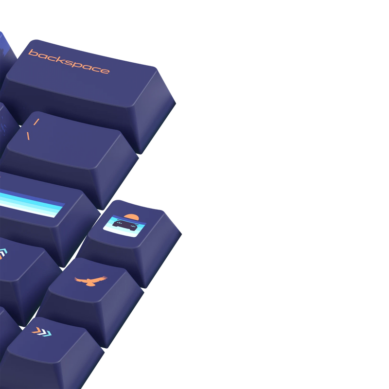 Keycaps Limited Edition Synth Sunrise US