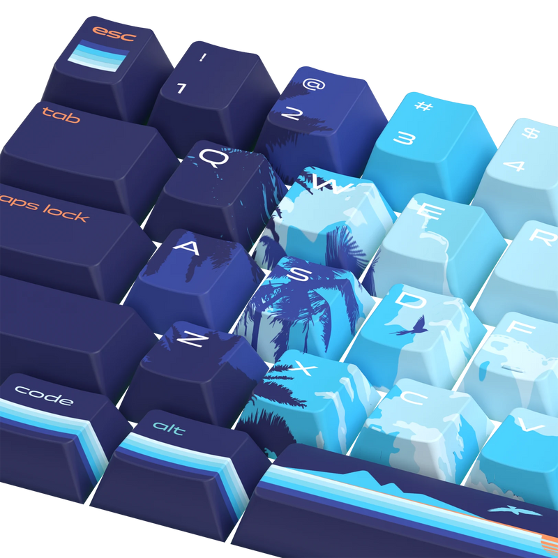Keycaps Limited Edition Synth Sunrise US
