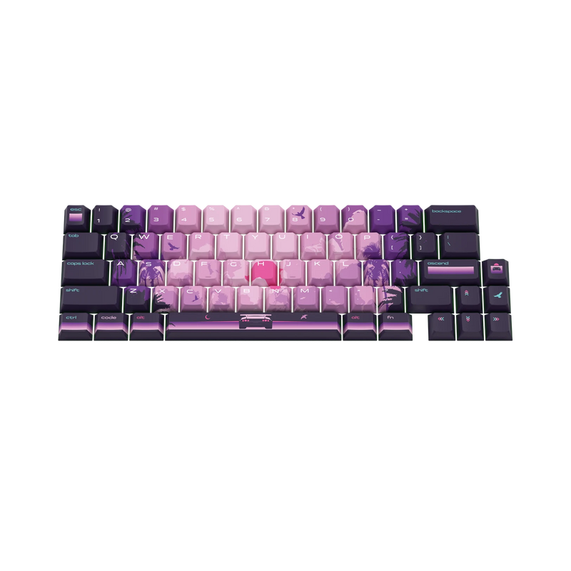 Keycaps Limited Edition Synth Sunset US