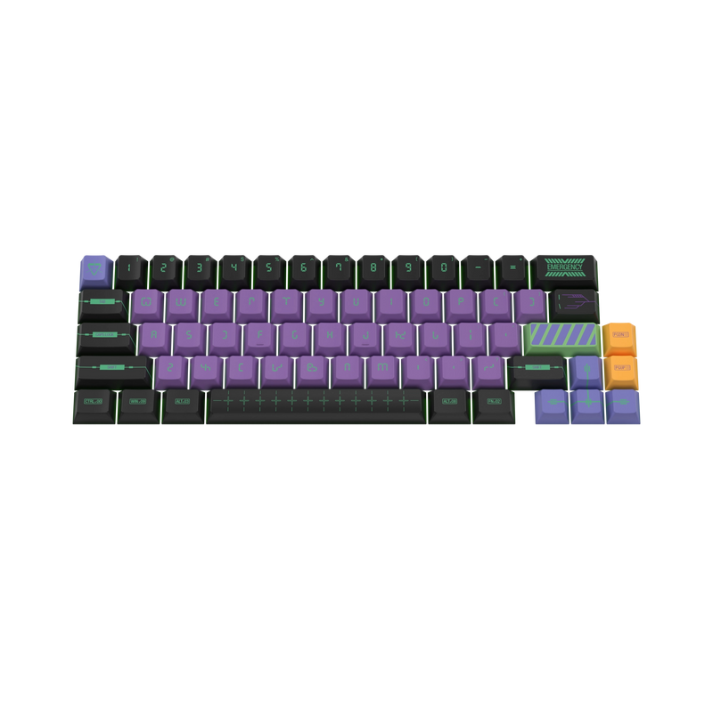 Keycaps Zero One US
