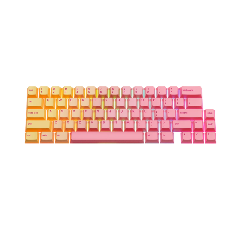 Keycaps Grapefruit US