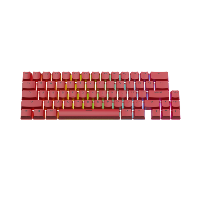 Keycaps Basics Revive Red US