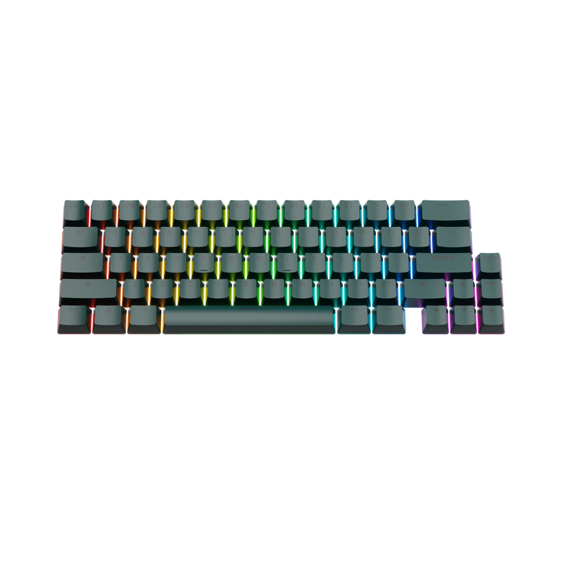 Keycaps Basics Totem Green US