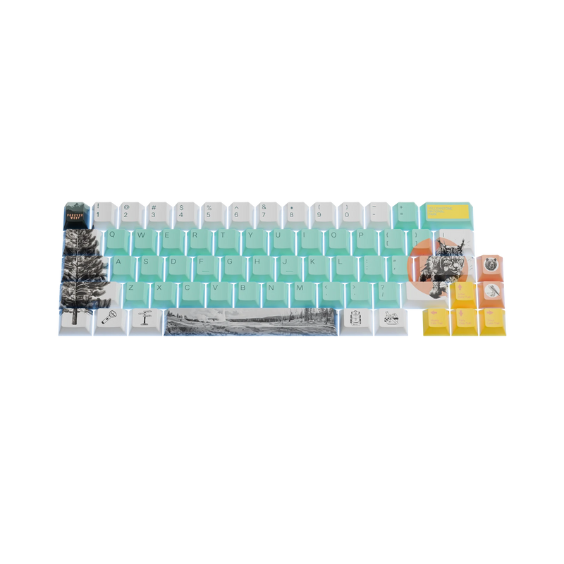 Keycaps Limited Edition Yellowstone US