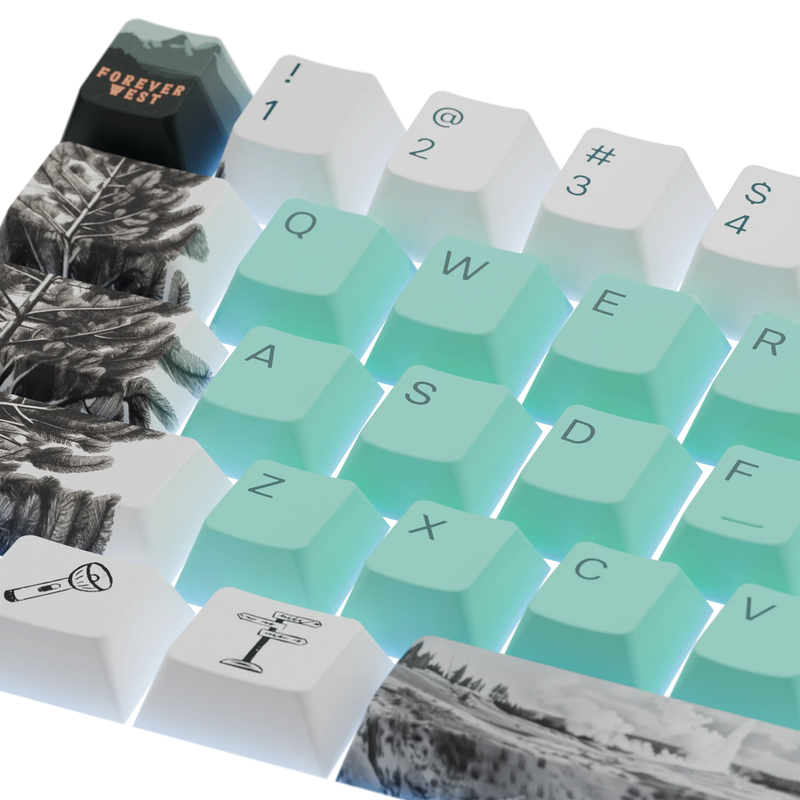 Keycaps Limited Edition Yellowstone US
