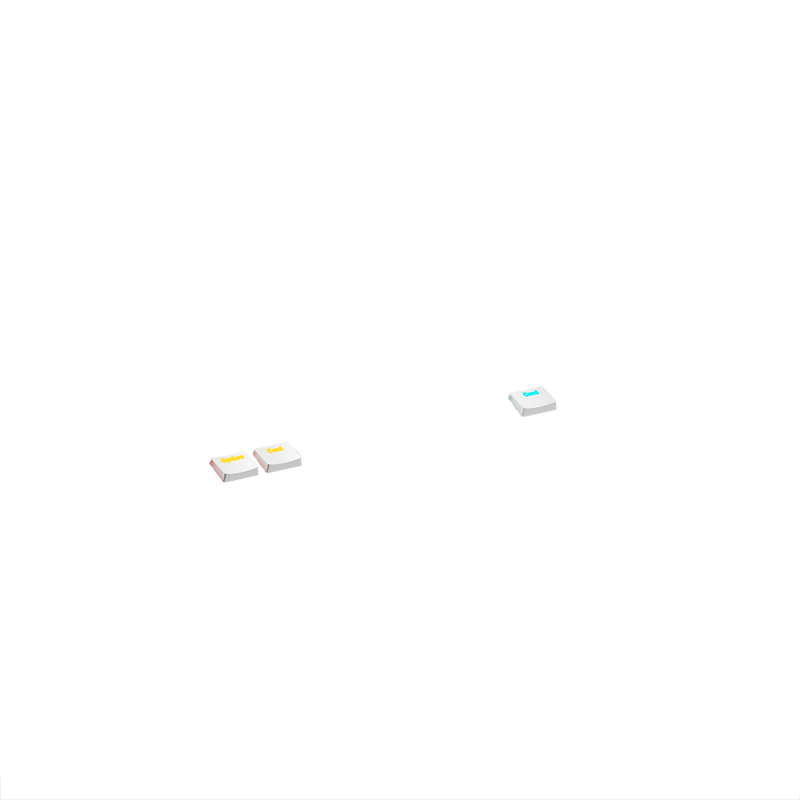 Keycaps Aura V3 White ND
