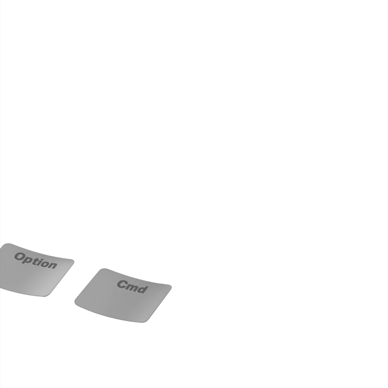 Keycaps Basics Armor Grey US