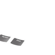Keycaps Basics Classic Black UK