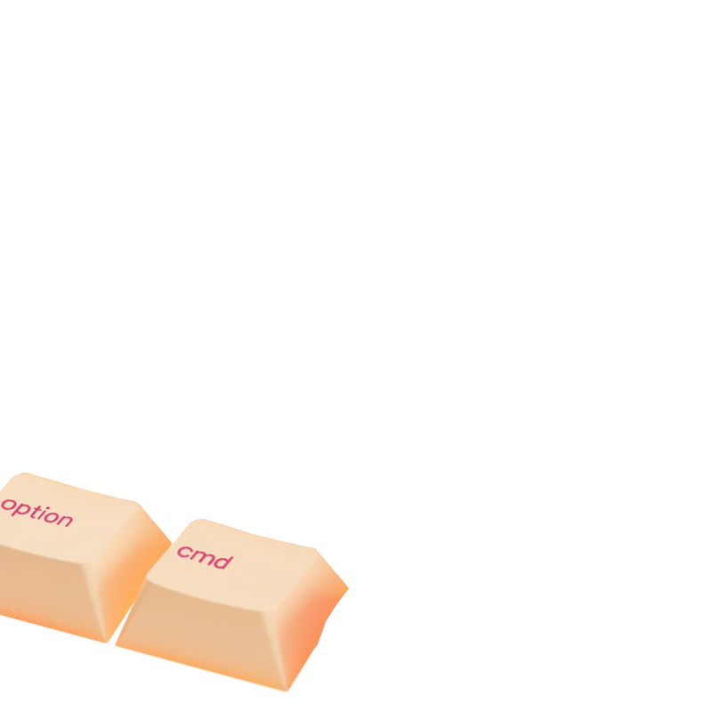 Keycaps Grapefruit US