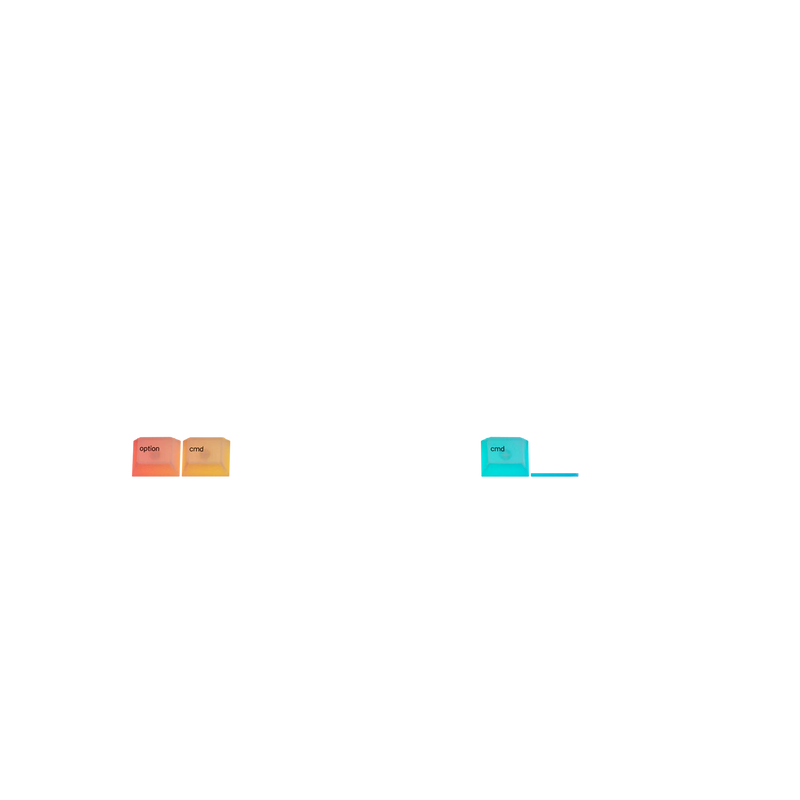 Keycaps Polychroma FR
