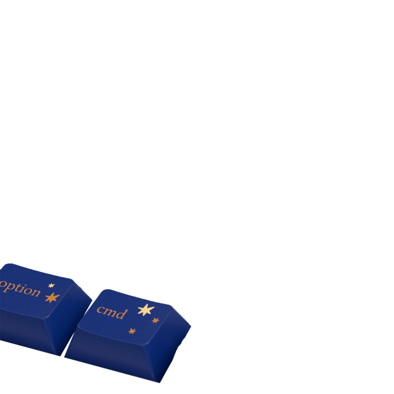 Keycaps Limited Edition Star Sign US