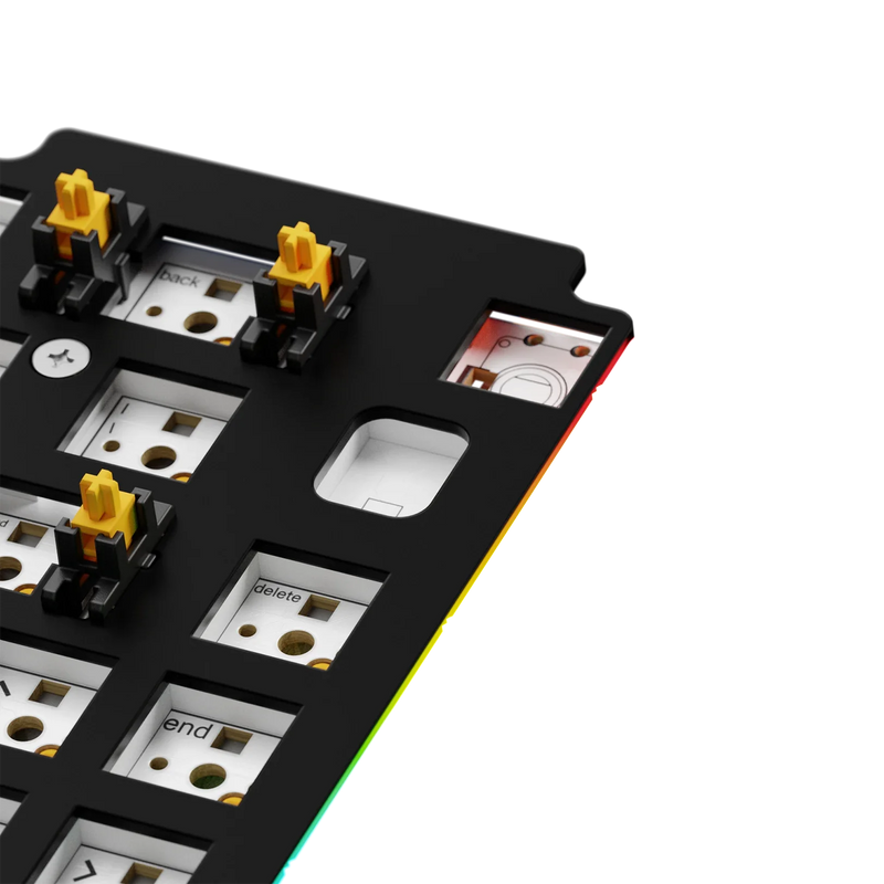 GMMK 3 Switch Plate 65% Aluminum Black ANSI