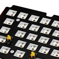 GMMK 3 Switch Plate 65% Aluminum Black ANSI