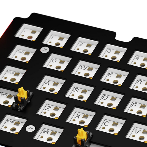 GMMK 3 Switch Plate 65% Aluminum Black ANSI