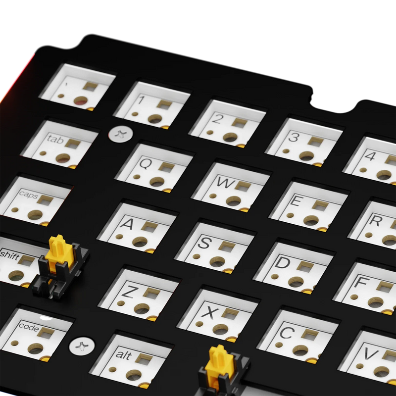 GMMK 3 Switch Plate 65% Aluminum Black ANSI