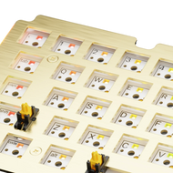 GMMK 3 Switch Plate 65% Brass ANSI