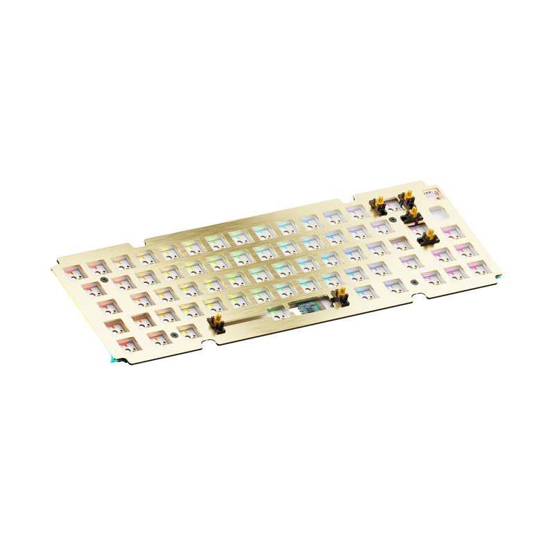 GMMK 3 Switch Plate 65% Brass ISO