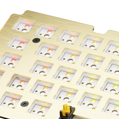 GMMK 3 Switch Plate 65% Brass ISO