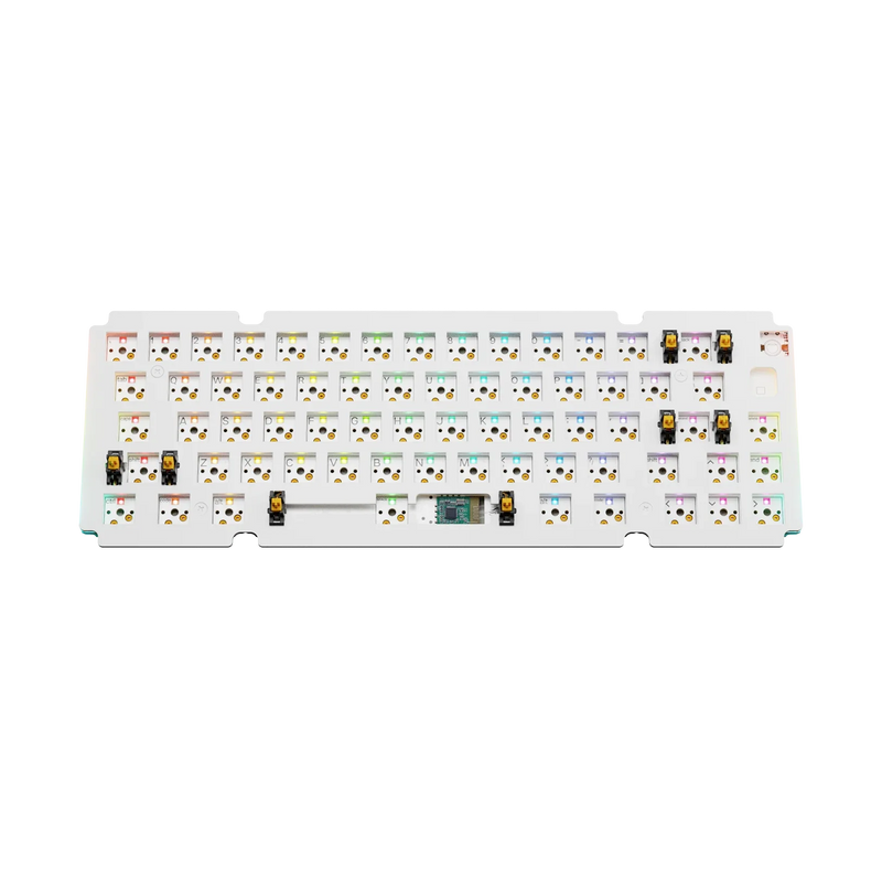 GMMK 3 Switch Plate 65% FR4 White ANSI
