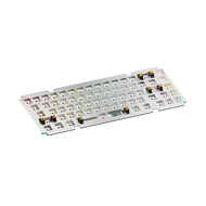 GMMK 3 Switch Plate 65% Aluminum Silver ANSI