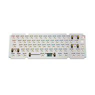 GMMK 3 Switch Plate 65% Aluminum Silver ANSI
