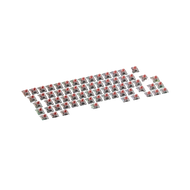 Glorious Switches Fox Ultralight MX 65 ISO