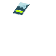 GMMK 3 Badge Arctic Blue Vertical