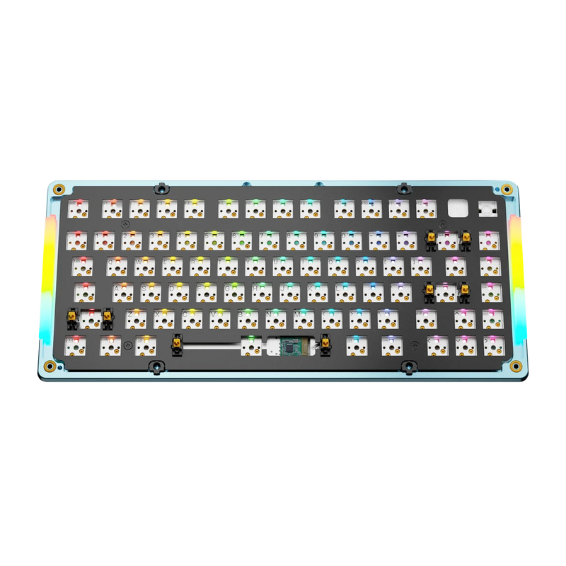 GMMK 3 Bottom Case Metal Arctic Blue 75