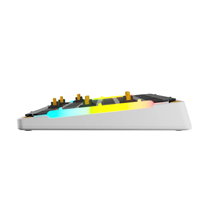 GMMK 3 Bottom Case Metal Matte White 75