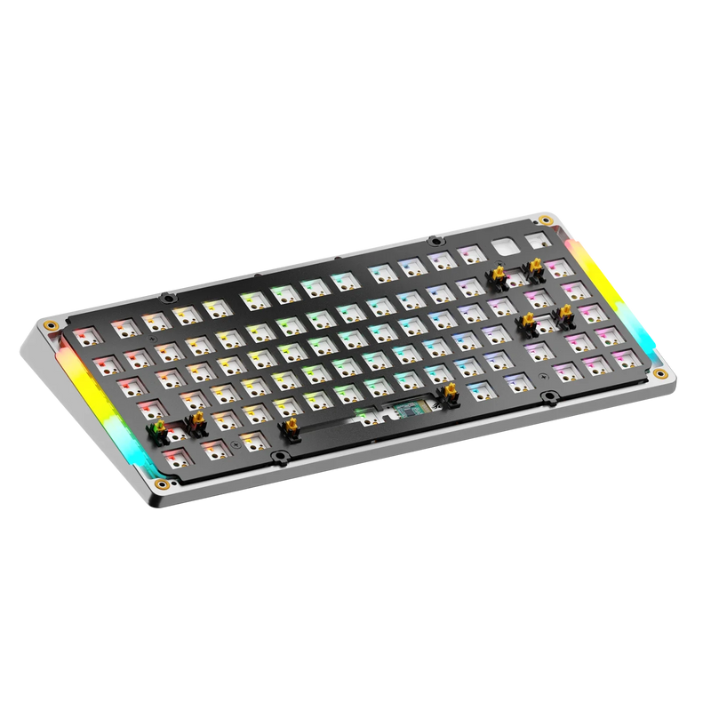 GMMK 3 Bottom Case Metal Silver 75