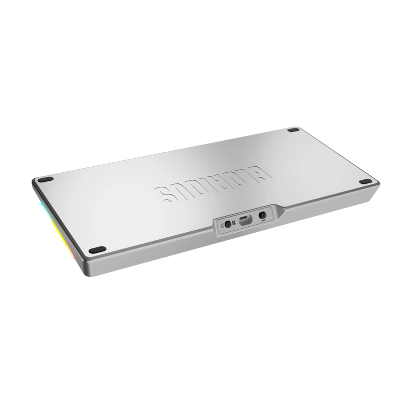GMMK 3 Bottom Case Metal Silver 75