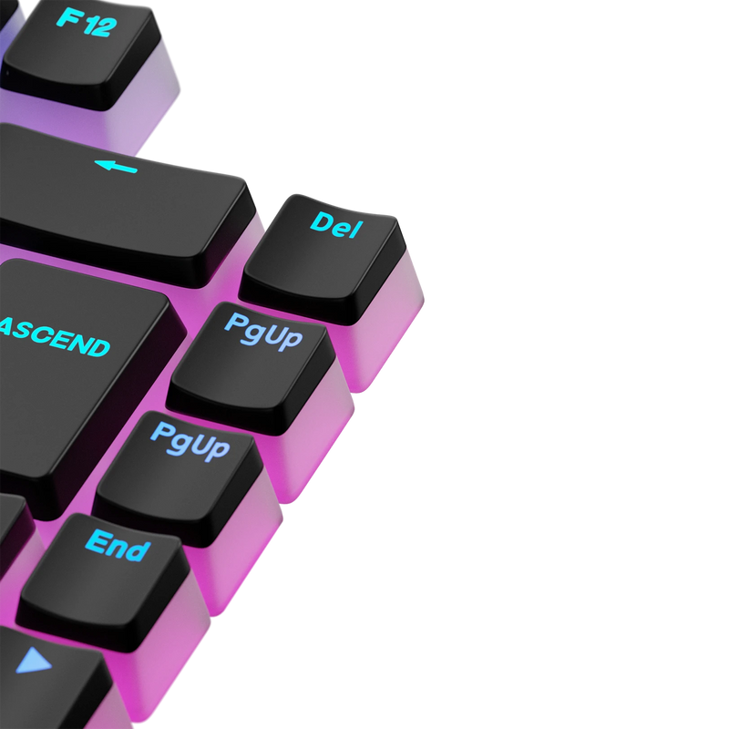 Keycaps Aura V3 Black FR