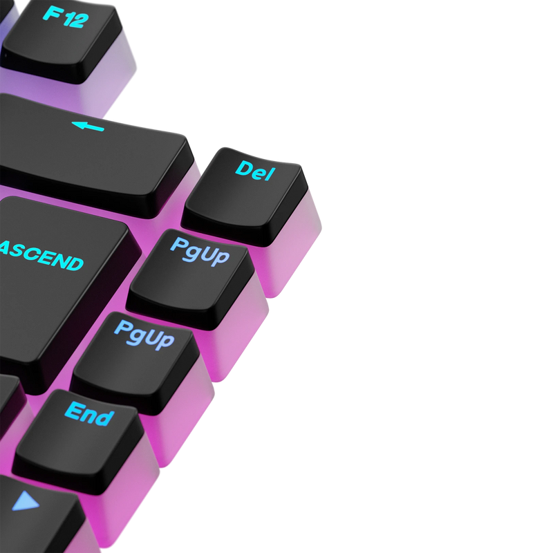 Keycaps Aura V3 Black ND
