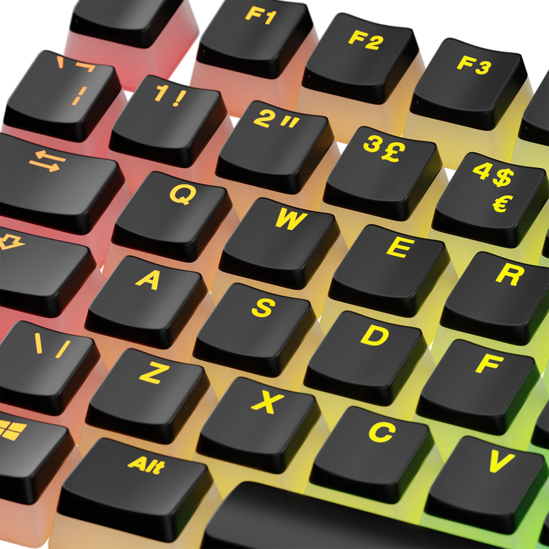 Keycaps Aura V3 Black UK
